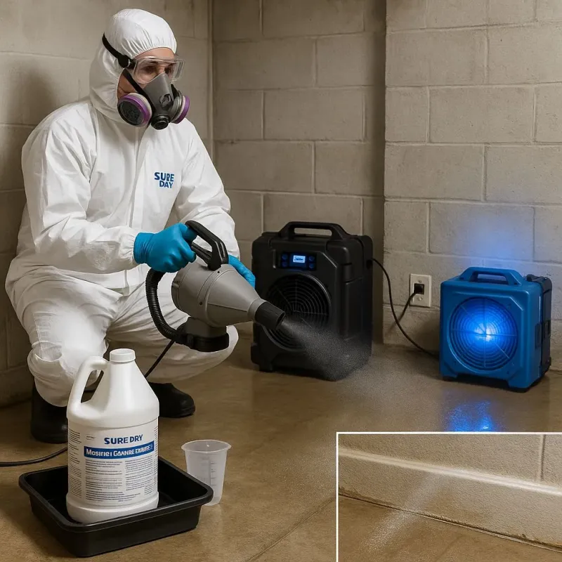 Sanitization and Odor Removal process in Pleasant View, TN
