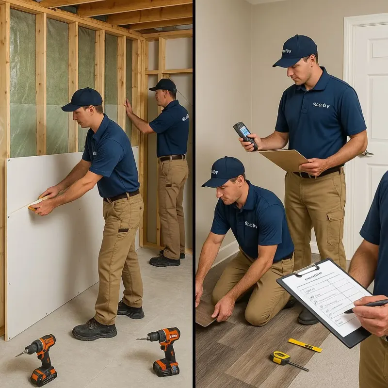 Repairs and Reconstruction process in Pleasant View, TN